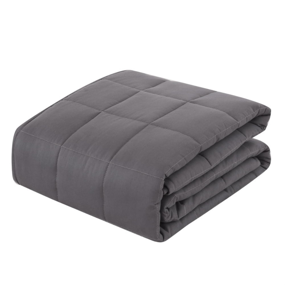 Heavy Blanket Against Sleep Disorders and Stress Blanket for Adults and Children Weighted Blanket with Glass Beads Walmart