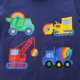 thumbnail image 4 of Bonita y cómoda camiseta de verano para niños, de manga corta, con estampado de dibujos animados de transporte, informal, con cuello redondo., 4 of 8