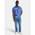 thumbnail image 2 of Spider-Man, Men's & Big Men's Graphic Button-Up Shirt, Tropic Spider, Sizes XS-5XL, 2 of 5