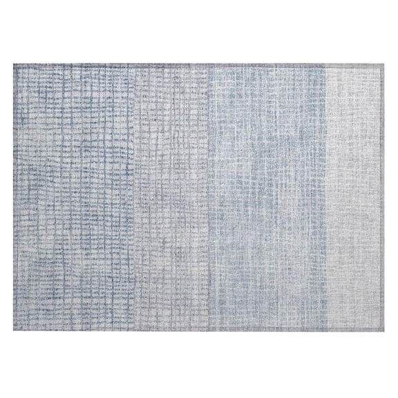 Dalyn Rugs Machine Washable Indoor/Outdoor Chantille Sky 1'8" x 2'6" Rug