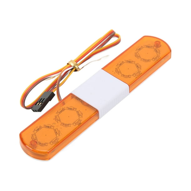 Luz de techo de vehículo RC luces intermitentes LED de coche RC 4 modos de iluminación Compatible con coches 1/8 1/10 RC ANGGREK Otros