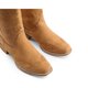 thumbnail image 4 of Botas de Vaquera para Mujer DREAM PAIRS con Punta Cuadrada y Bordado en Color Tan, 4 of 6