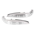 thumbnail image 1 of Side Mirror Indicator Lamp, Heat Resistant Rearview Mirror Turn Signal Light Transparent Lens ABS 2pcs  For Car, 1 of 8