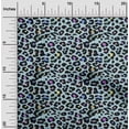 thumbnail image 2 of oneOone Viscose Jersey Light Blue Fabric Animal Skin Dress Material Fabric Print Fabric By The Yard 60 Inch Wide, 2 of 4