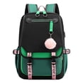 thumbnail image 1 of Sac à Dos Décontracté Mode avec Port de Charge USB Sac d'Épaule pour Étudiant (Bleu), 1 of 6