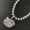 necklace 2, variant on Kawaii Hello Kitty Necklace Anime Sanrio Diamond Pendant Cuban Chain Hip Hop Fashion Men's and Women's Jewelry Holiday Gifts