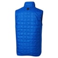 thumbnail image 3 of Men's Cutter & Buck Royal Buffalo Bisons Rainier PrimaLoft Eco Insulated Full-Zip Puffer Vest, 3 of 3