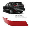 thumbnail image 3 of Rear Bumper Night Reflector,Rear Bumper Reflector Shockproof Simple To Install For Rogue S SL SV 2017 To 2020, 3 of 8