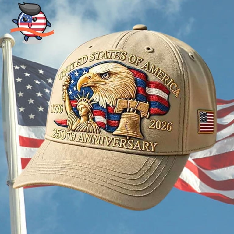 2/3 Eagle and Statue of Liberty - 250th Anniversary Caps  display picture 2