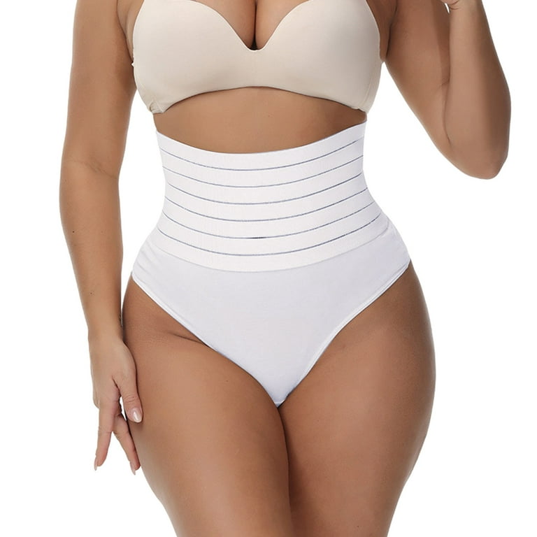 Frehsky shapewear for women tummy control Shapewear Shorts For Women Tummy  Control Boyshorts High Waisted Body Shaper Shorts Thigh Slimmer White