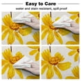 thumbnail image 5 of Christmas Snowflake Texture Round Tablecloth Waterproof Wedding Decor Table Cover Christmas Party Decorative Tablecloth, 5 of 6