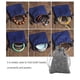 thumbnail image 4 of Bolsas de lino a prueba de polvo con cordones, bolsas de regalo de joyería, bolsas de embalaje, bolsa de almacenamiento reutilizable ligera, Almacenamiento y organización del hogar Gris 7*9cm Bearachild HA075325-03, 4 of 6