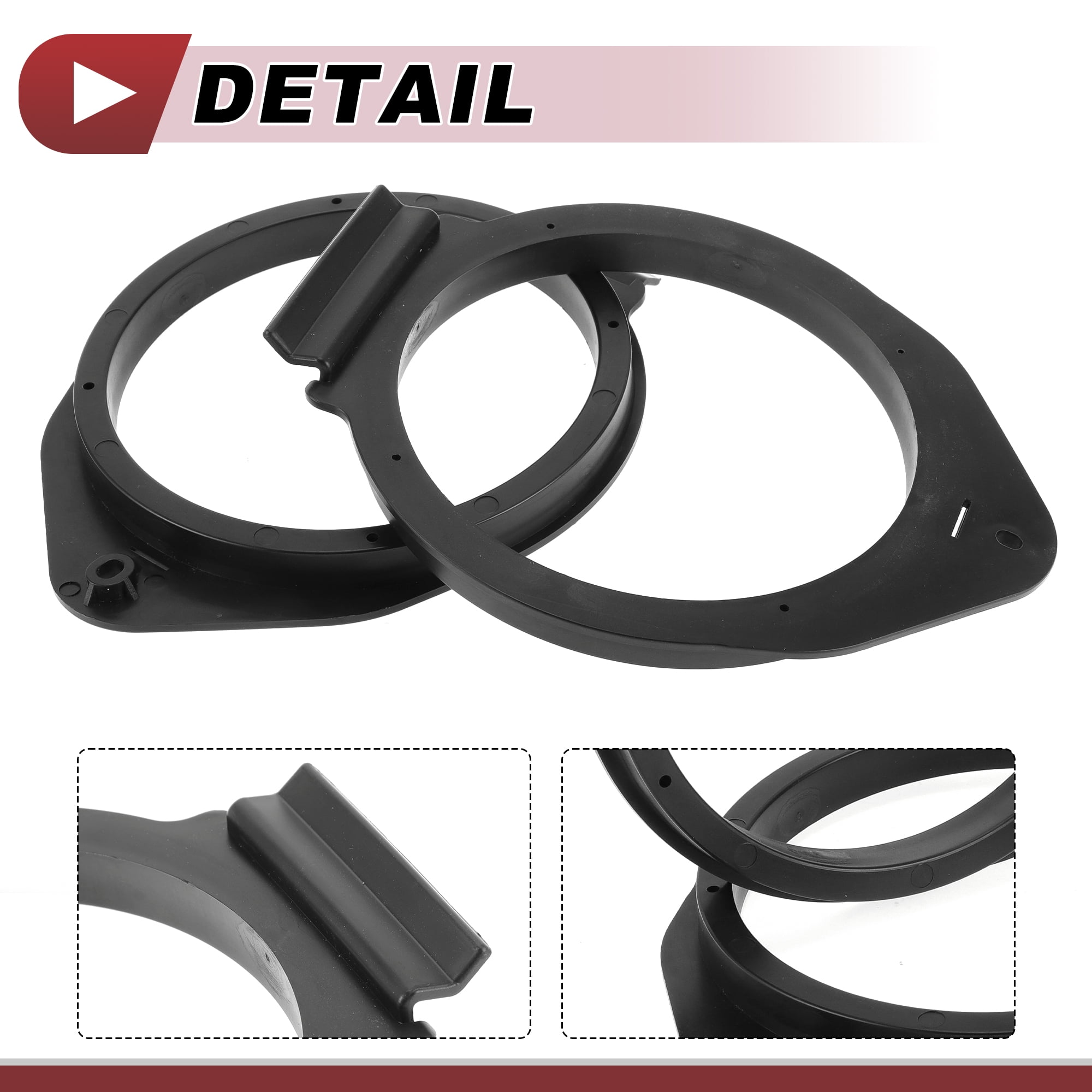 Unique Bargains 2 Set Speaker for Spacer Ring for Chevrolet Colorado 2015-2020