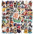 thumbnail image 3 of 35pcs-50pcs Funny Pirate Stickers Nautical Kids Stickers Pirate Adventure Stickers for Laptops Suitcases Notebooks, 3 of 9