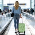 thumbnail image 5 of Stretch Luggage Cover S(18-20in)– Elastic Travel Suitcase Protector with Handle Openings & Bottom Closure, Washable Polyester Spandex Suitcases Cover, Doodle Print, 5 of 5