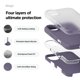 thumbnail image 4 of Funda de teléfono Elago compatible con iPhone 16, silicona líquida, 4 of 9