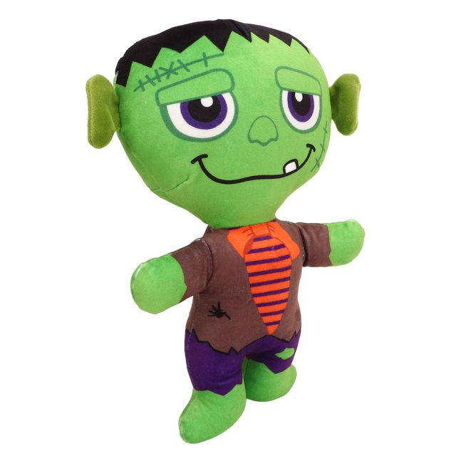 Calabaza de Halloween de peluche, 11,8 pulgadas, dulce muñeca de Halloween, calabaza de Halloween, decoración, calabaza de Halloween de peluche, características mejoradas