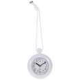 thumbnail image 5 of Water Resistant White Hanging Bathroom Clock, Small Digital Shower Rope Pendant without Battery, 5 of 5