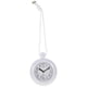 thumbnail image 5 of Water Resistant White Hanging Bathroom Clock, Small Digital Shower Rope Pendant without Battery, 5 of 5