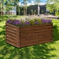 thumbnail image 3 of SnugNiture Raised Garden Bed 4×2×2 ft Planter Boxes Outdoor for Planting Plants (2pcs), 3 of 8