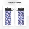 thumbnail image 3 of Yiaed Skull star crystal Print Water Bottle with Straw Lid, Stainless Steel Double Wall Insulated Water Bottle | Leak-Proof and Spill-Proof Water Bottle, 3 of 8