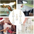 thumbnail image 6 of 5 Pcs Air Freshener, Bottles,Refillable Perfume Essential Oil Diffuser Empty Glass Car Hanging Diffuser for Car Home Office,5ml, 6 of 7