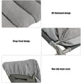 thumbnail image 5 of REDCAMP Chaise Lounge Chair Cushion for Patio Furniture, Soft Comfortable Thicker Zero Gravity Chair Pad for Indoor Home Office or Outdoor Use, Gray 67"x24", 5 of 8
