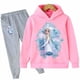 thumbnail image 2 of Conjunto de Elsa y Frozen para niños, ropa informal para niñas pequeñas, disfraz de manga larga, conjuntos de sudaderas con capucha para niños, ropa para niños de 2 a 14 años, 2 of 5