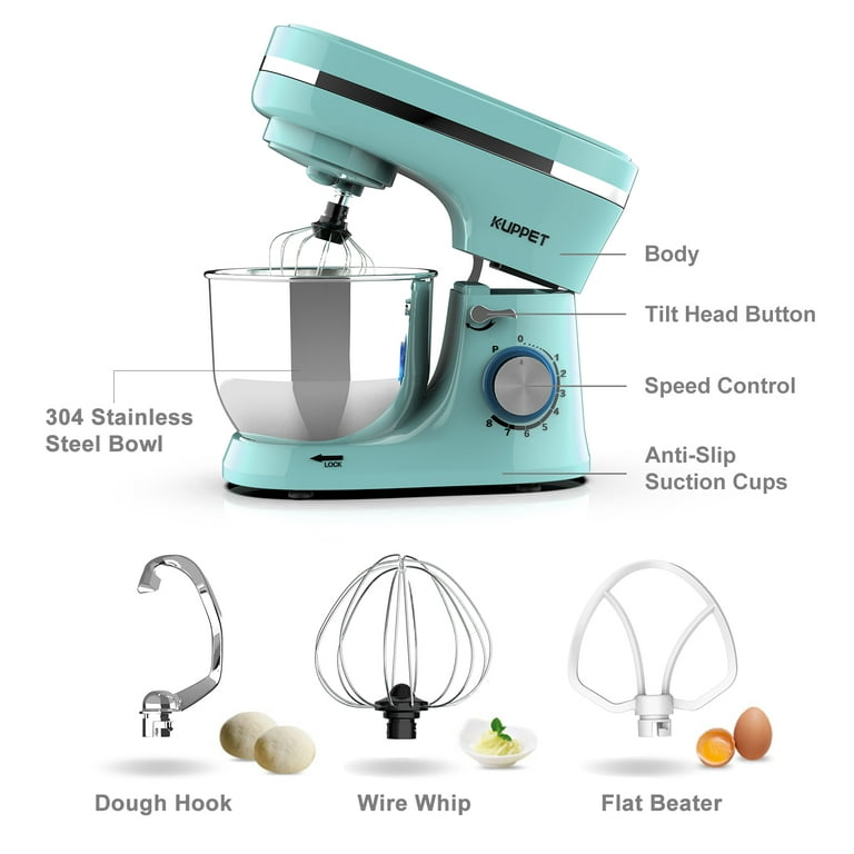 Kitchen Aid Whisk Stainless Steel Tilt Head Stand Mixer Wire Whip