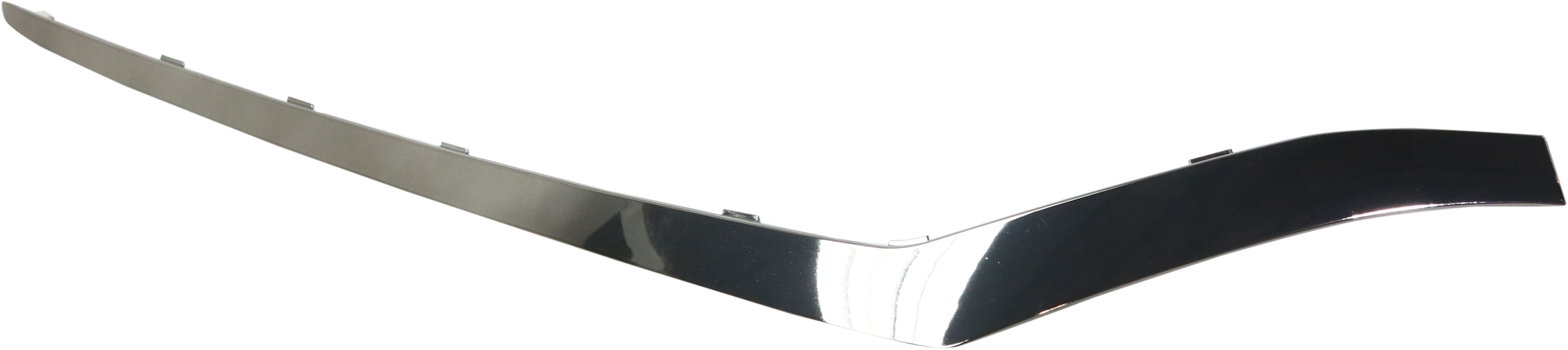 Bumper Trim Compatible With 2018-2019 Hyundai Sonata Front, Right Passenger Chrome