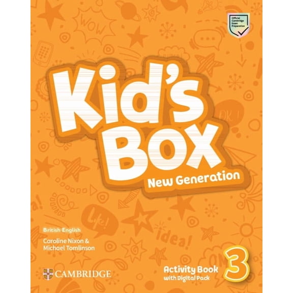 Kid's Box Kid's Box New Generation Level 3 Activity Book with Digital Pack British English, (Paperback)