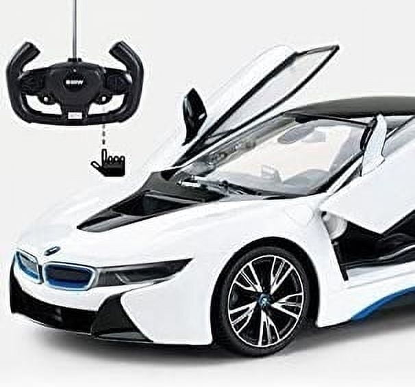 PlayWorld 1:14 RC BMW i8 Authentic w/Open Doors White