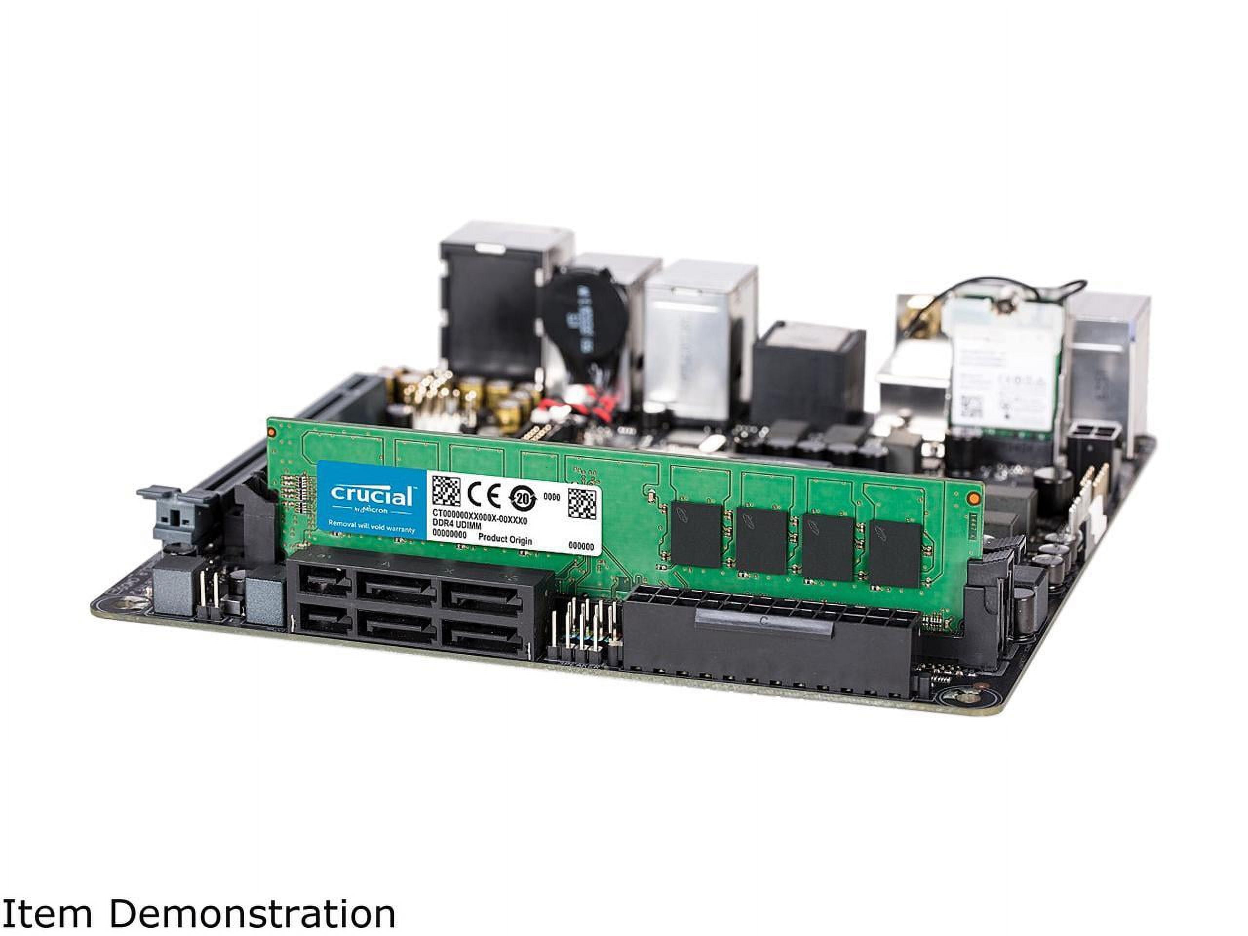 Crucial 16GB 288-Pin UDIMM DDR4 (PC4-19200) Server Memory Module