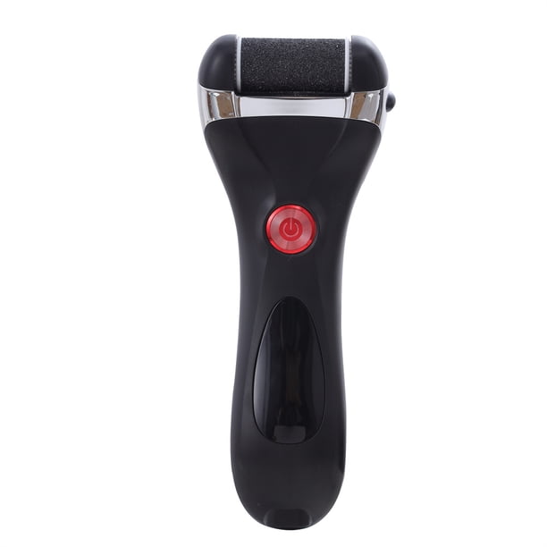 Minnieouse Removedor de callos de pie recargable por USB, máquina de archivo, talón, piel muerta, herramienta de pedicura para pies, cuidado de Cuidado de los pies Negro
