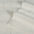 thumbnail image 3 of BNM Ribbed Cotton Bath Towels, Set of 3, Ivory, 3 of 8