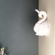 thumbnail image 5 of Cisne Pared Escultura Colgando Adornos Decorativos Niños Juguetes De Peluche Regalos De Navidad Blanco, 5 of 9