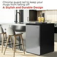 thumbnail image 5 of Frigidaire 6.1 Cubic Foot Kegerator Beer Bar, Stainless Steel, 4 ft, Commercial, Refrigerators, 5 of 10