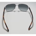 thumbnail image 5 of NEW JACK SPADE MORTON MENS/WOMENS SHIELD FULL-RIM GRADIENT RUTHENIUM AUTHENTIC BRAND NAME RETRO CONTEMPORARY PILOT FRAME GRADIENT GRAY LENSES 60-14-140 SUNGLASSES/SHADES, 5 of 9