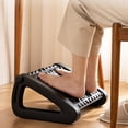 thumbnail image 1 of Reposapiés inclinado: de rodillo, antideslizante, , con de la espalda, ajustable, taburete para silla de , NEGRO negro2 Macarena Reposapiés debajo del escritorio, 1 of 8