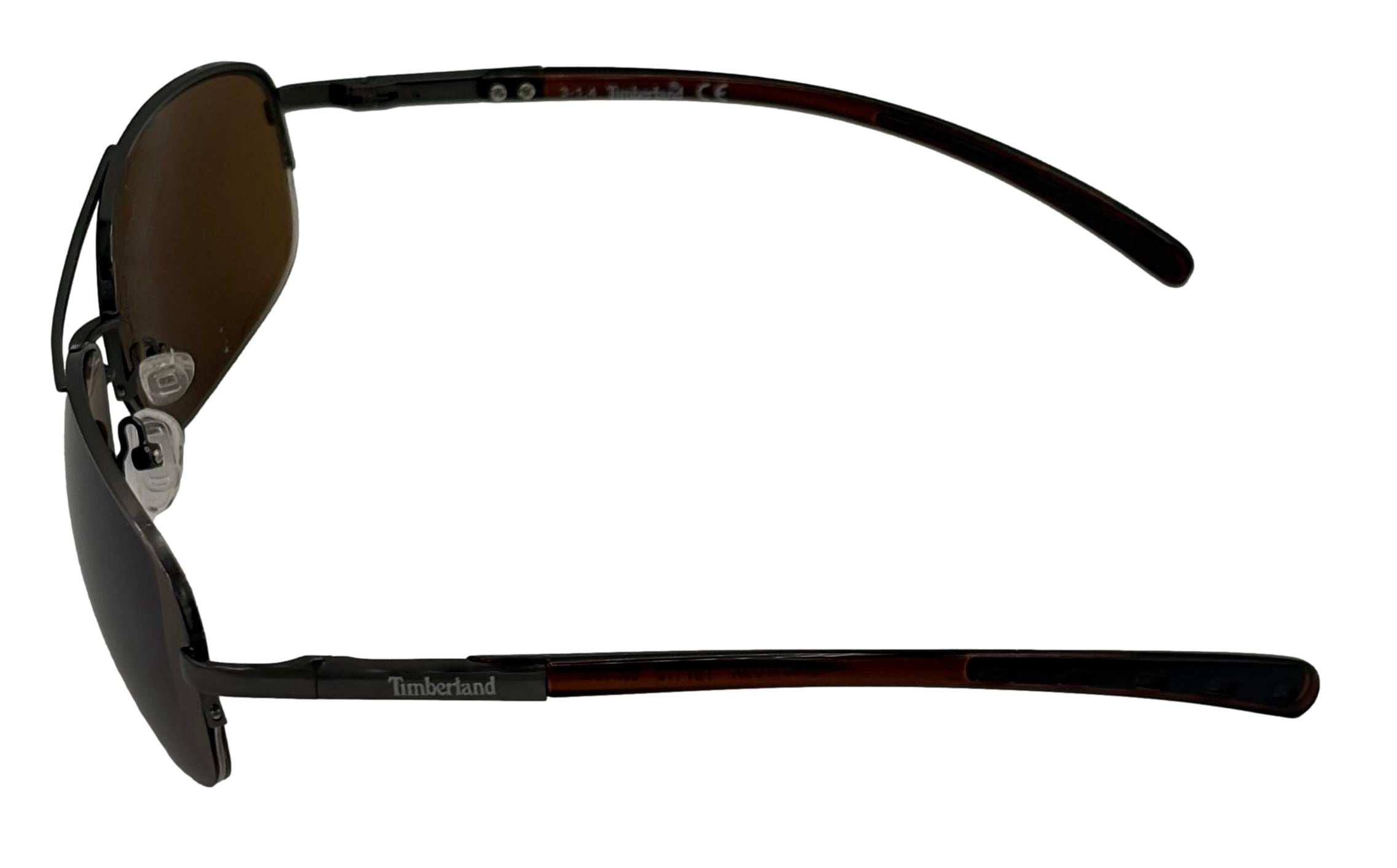Timberland  Mens Rimless Fashion Sunglasses, Bronze/Brown