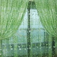 thumbnail image 3 of Bullpiano 39.4X78.7 Window Curtain, Floral Pattern for Chic Room Voile Window Sheer Voile Panel Drapes Curtains for Living Room Decor (Purple), 3 of 6