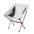 thumbnail image 3 of Silla plegable de aluminio con respaldo alto, ideal para camping, festivales al aire libre y eventos deportivos, tamaño pequeño, resistente hasta 150 kg., 3 of 6