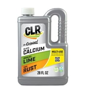 CLR Calcium Lime and Rust Remover, Multi-Use Household Cleaner, EPA Safer Choice, 28 oz