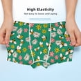 thumbnail image 3 of Yiaed Flying Bees Print Boys' Boxer Briefs Cotton Casual Stretch Comfort Boys Boxers - Kids Boxer Briefs Underwear for Boys (6-18)-X-Small, 3 of 5