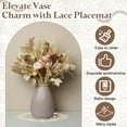 thumbnail image 6 of 1 Pcs Lace Placemats, 15x5.9Inches Vintage Table Doilies Oval Embroidered Crochet Lace Dolly Cup Mat for Table Vase Home Decor, White, 6 of 7