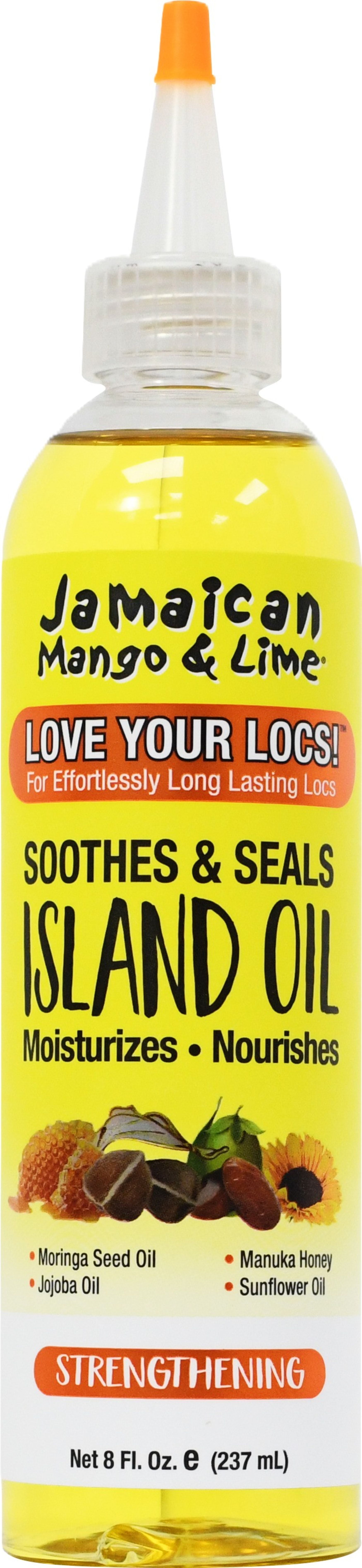 (4 pack) Jamaican Mango & Lime Nourishing Island Oil Hair Treatment, 8 fl oz., All Hair Type