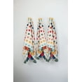 thumbnail image 2 of Desert Fields Cotton Throw with Tassels and Tufted Dots, 60" x 50", Multicolor, 2 of 3