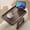 Walnut, variant on TIDITA 15.7" Acacia Wood Sofa Arm Tray with Adjustable Phone Holder, Large Couch Arm Table, Non-Slip Pads, 360° Rotating Holder