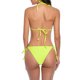 thumbnail image 4 of Conjunto de bikini con lazos laterales, tankini con volantes y cuello halter, talla S, 4 of 6