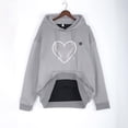 thumbnail image 5 of guisaled Mens Heated Hoodies Unisex Heated Sweatshirt Hooded Pullover USB Electric 5 Heating Zones Outdoor Jackets Winter Warm Coats, 5 of 9